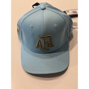 Adidas Argentina AFA Snapback Cap KE1380 Ice Blue White Gold World Champions NWT